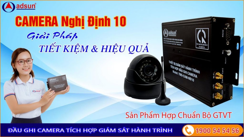 Camera Nghị Định 10 Phù tiêu chuẩn TCVN13396:2021